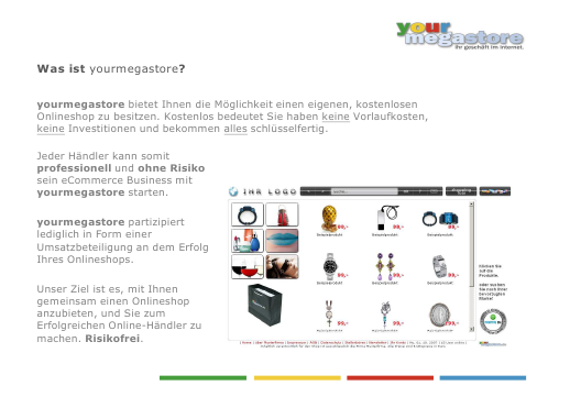Was ist Yourmegastore?